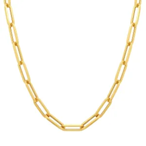 14K Paperclip Chain