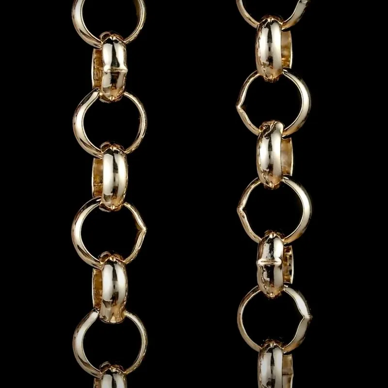 16mm Gold Classic Belcher Bracelet 9/10 Inches