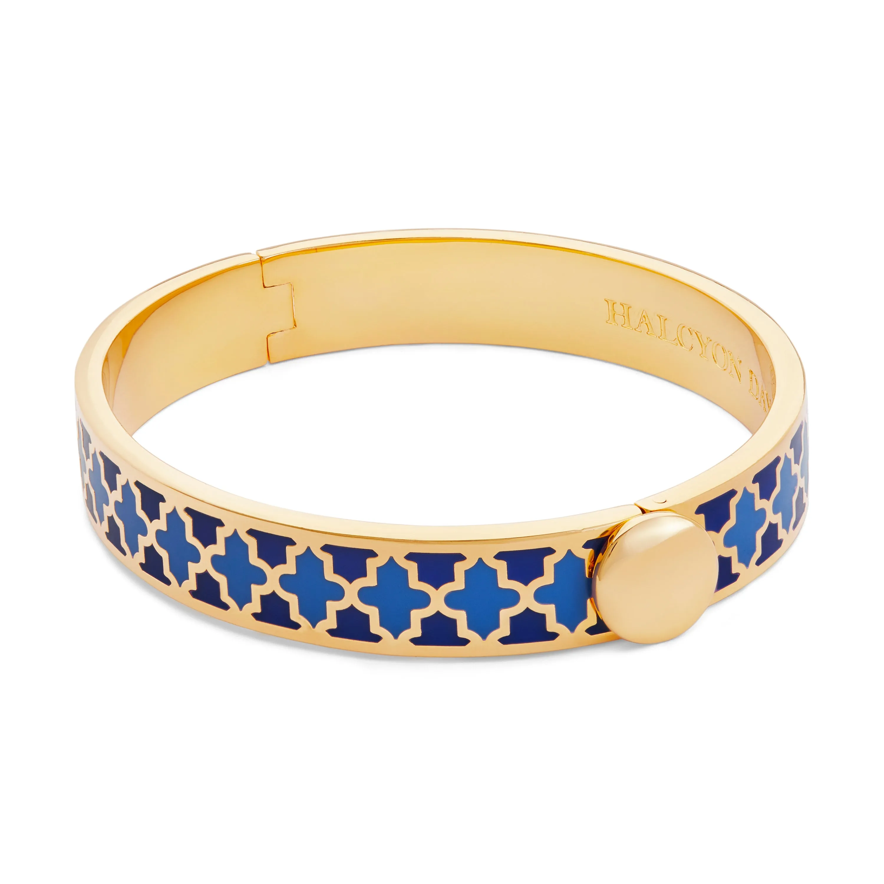 Agama Cobalt, Bluebell & Gold Bangle