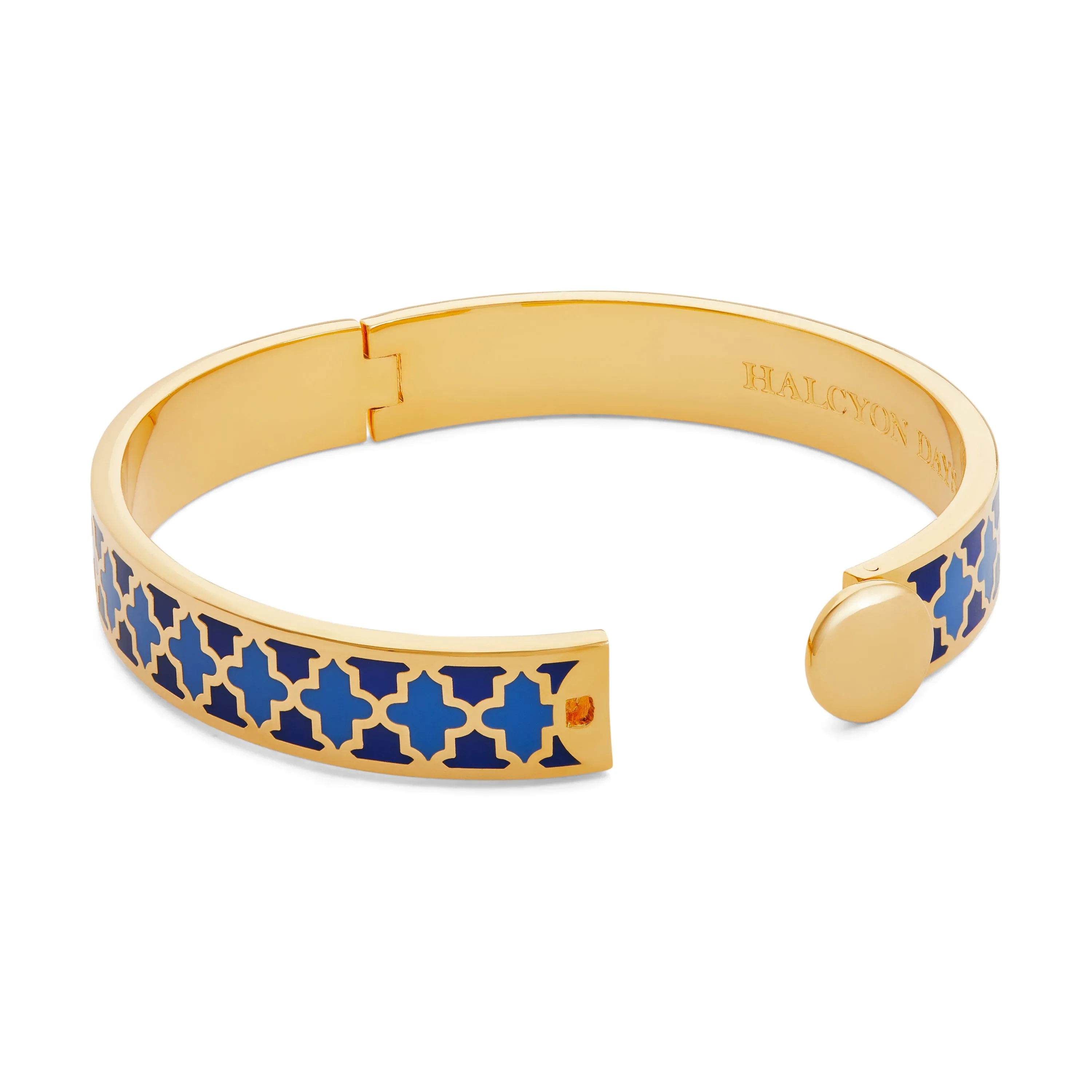 Agama Cobalt, Bluebell & Gold Bangle