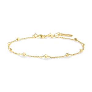 Ania Haie Gold Beaded Chain Bracelet B058-01G