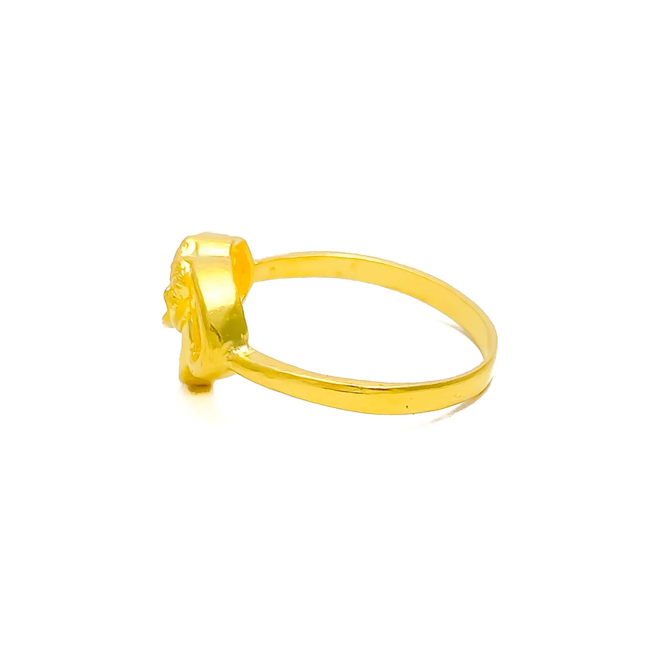 Beautiful Heart 22k Gold Ring