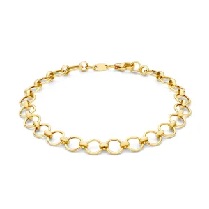 Belleville Axelle 14 karat gold link bracelet