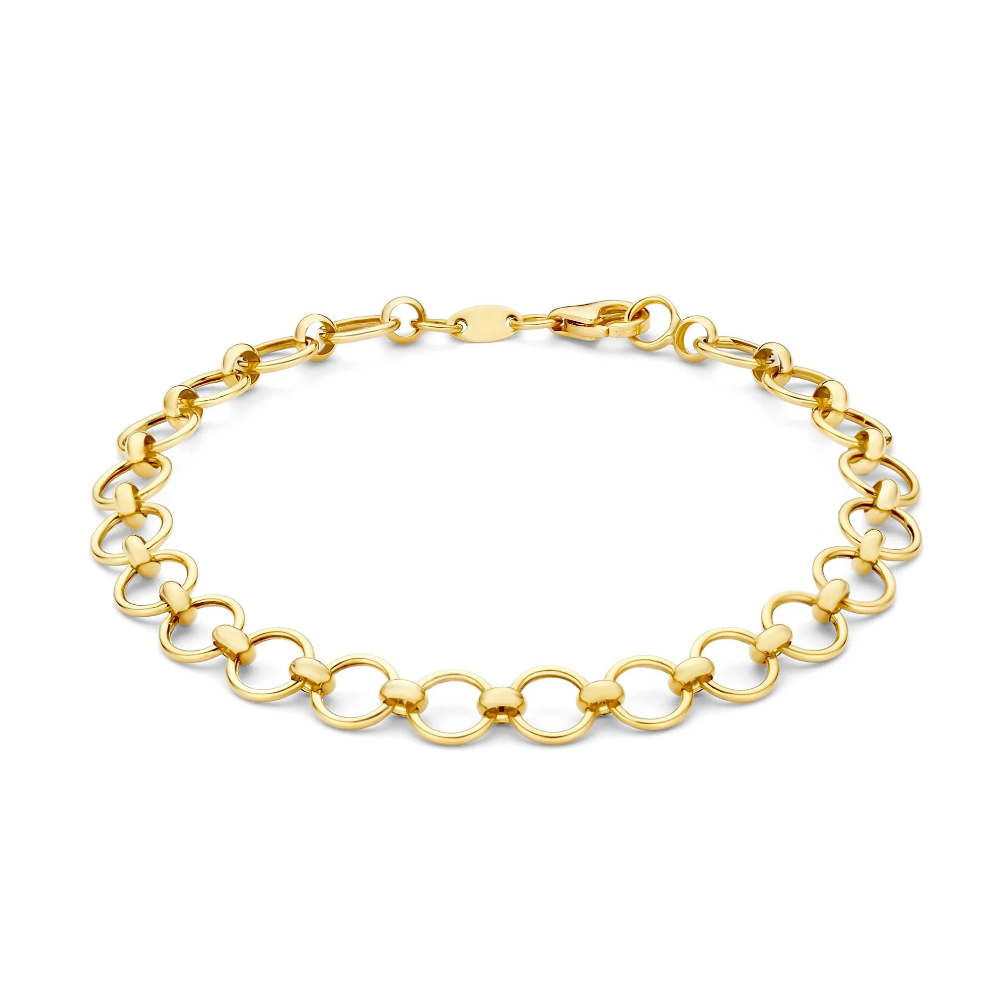 Belleville Axelle 14 karat gold link bracelet