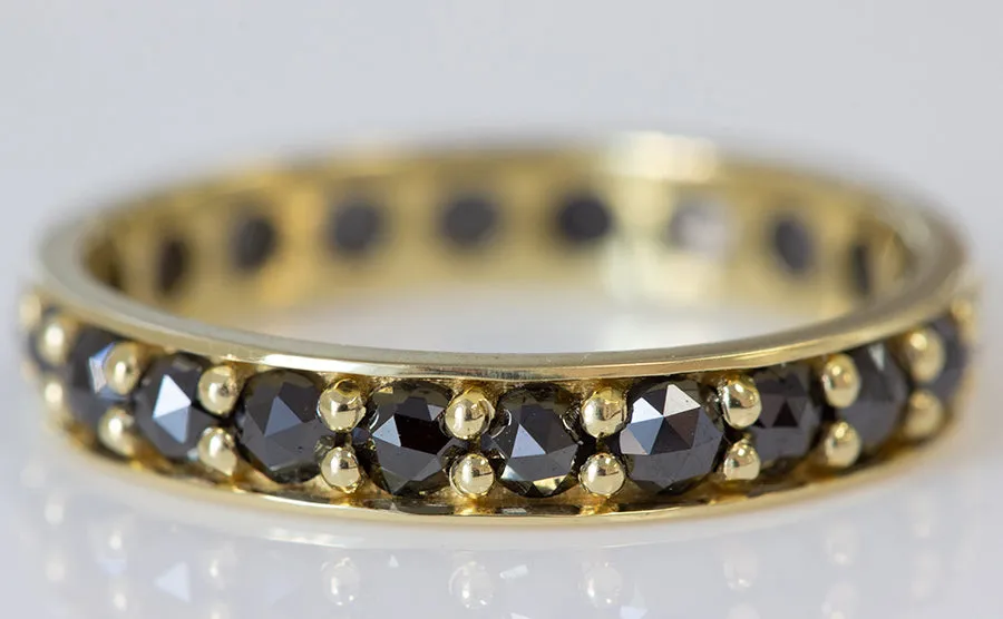 Black Diamond Eternity Band