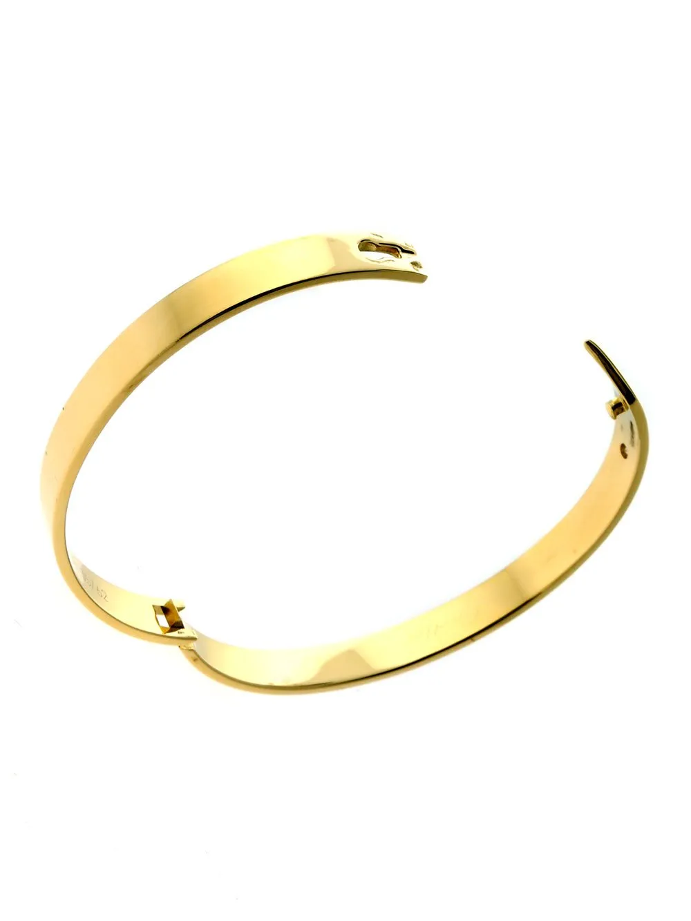 Cartier Gold Anniversary Diamond Bangle Bracelet