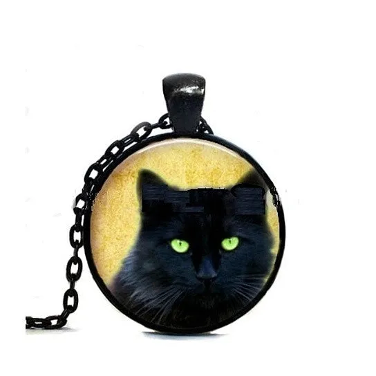 Cat Cabechon Necklaces