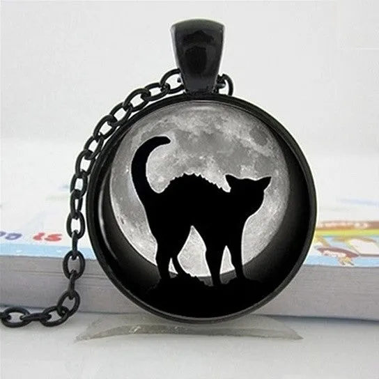 Cat Cabechon Necklaces