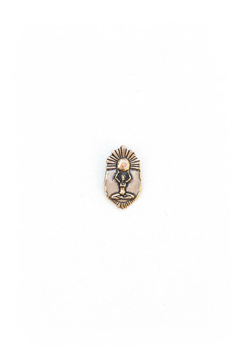 Catherine Michiels Bronze Surya Sun Goddess Charm