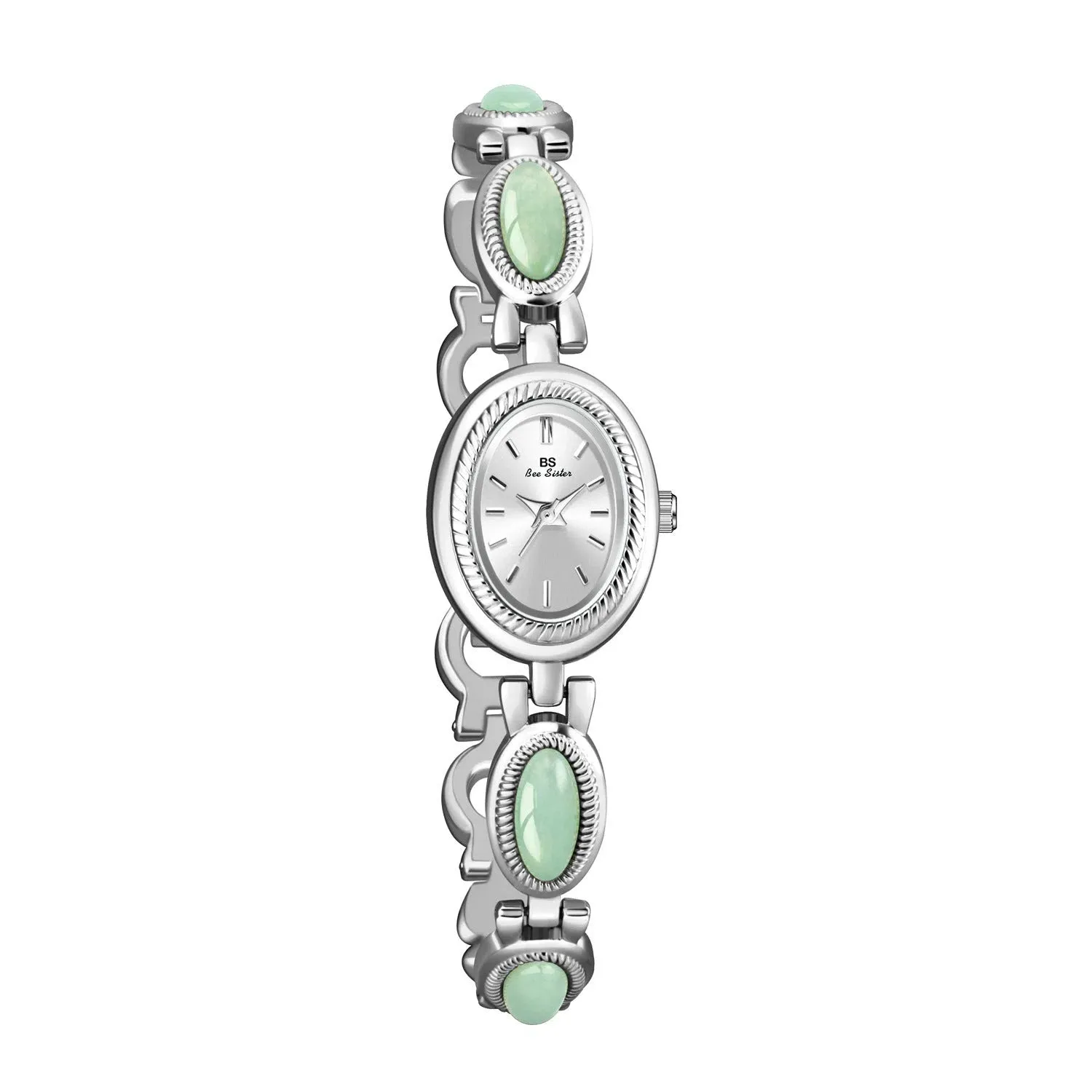 Cettina – Green stone accents – Vintage watch