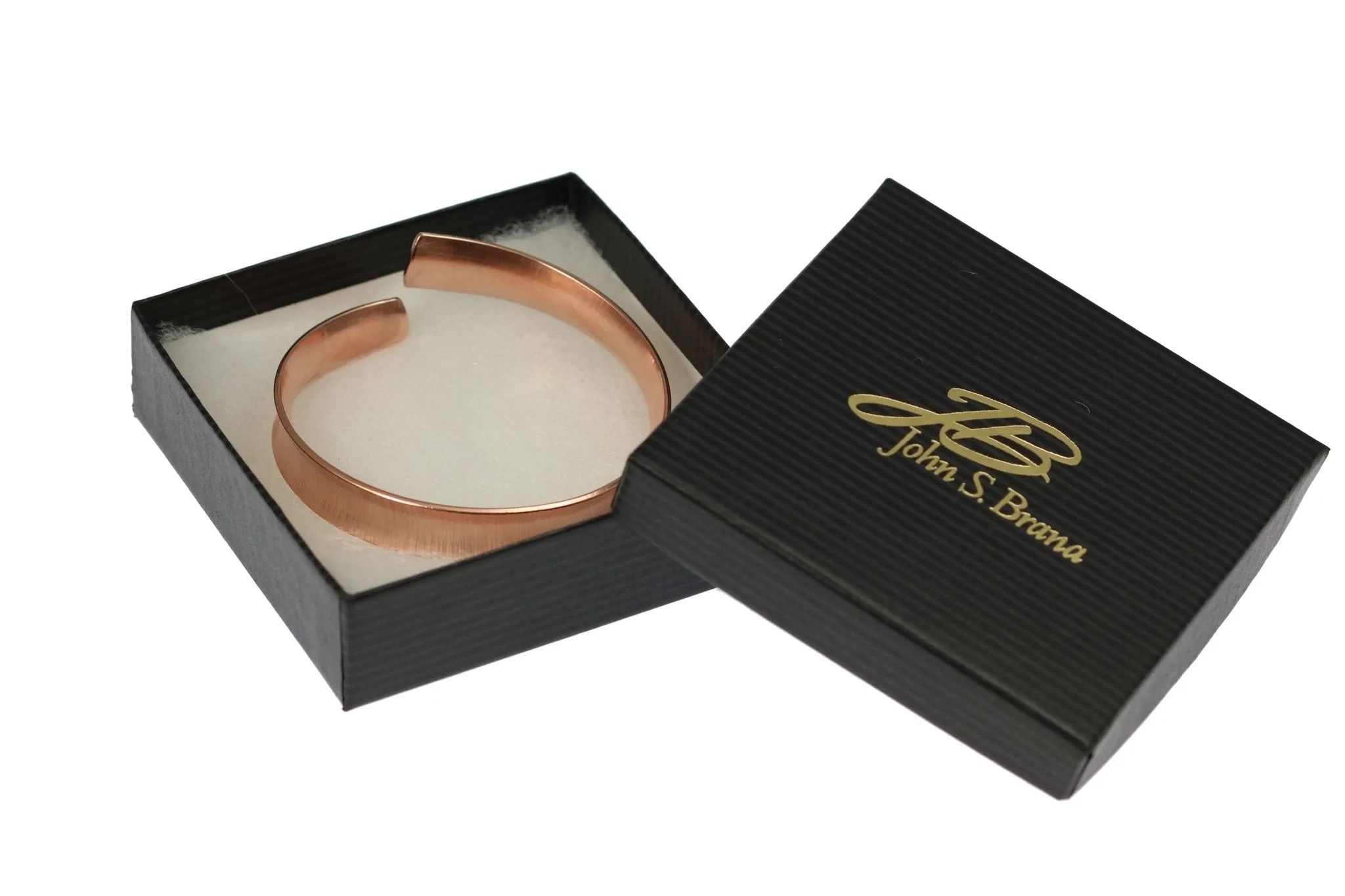 Chased Copper Bangle Bracelet