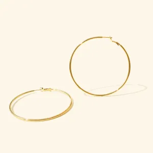 Classic 60mm Hoop Earrings