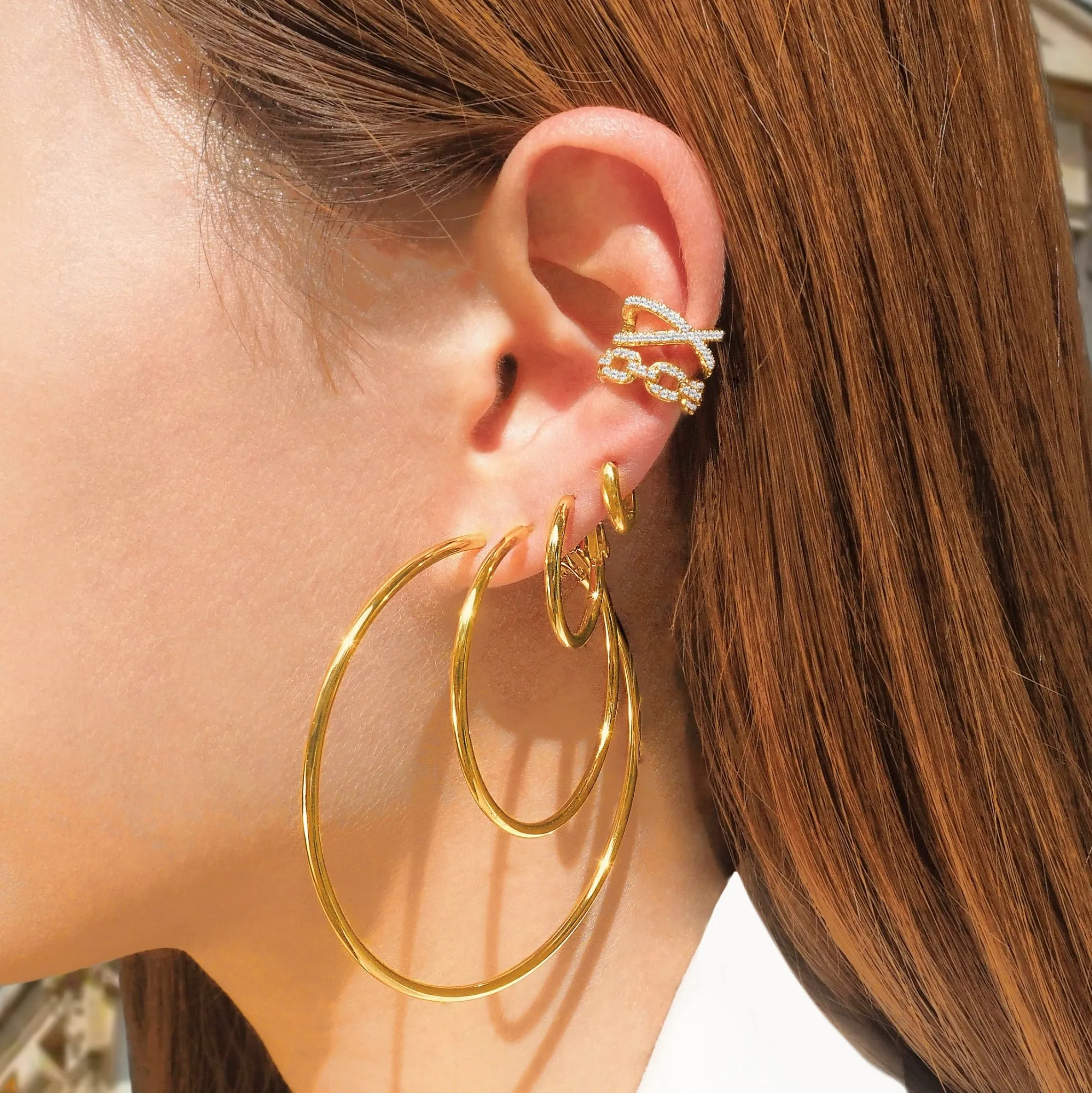 Classic 60mm Hoop Earrings