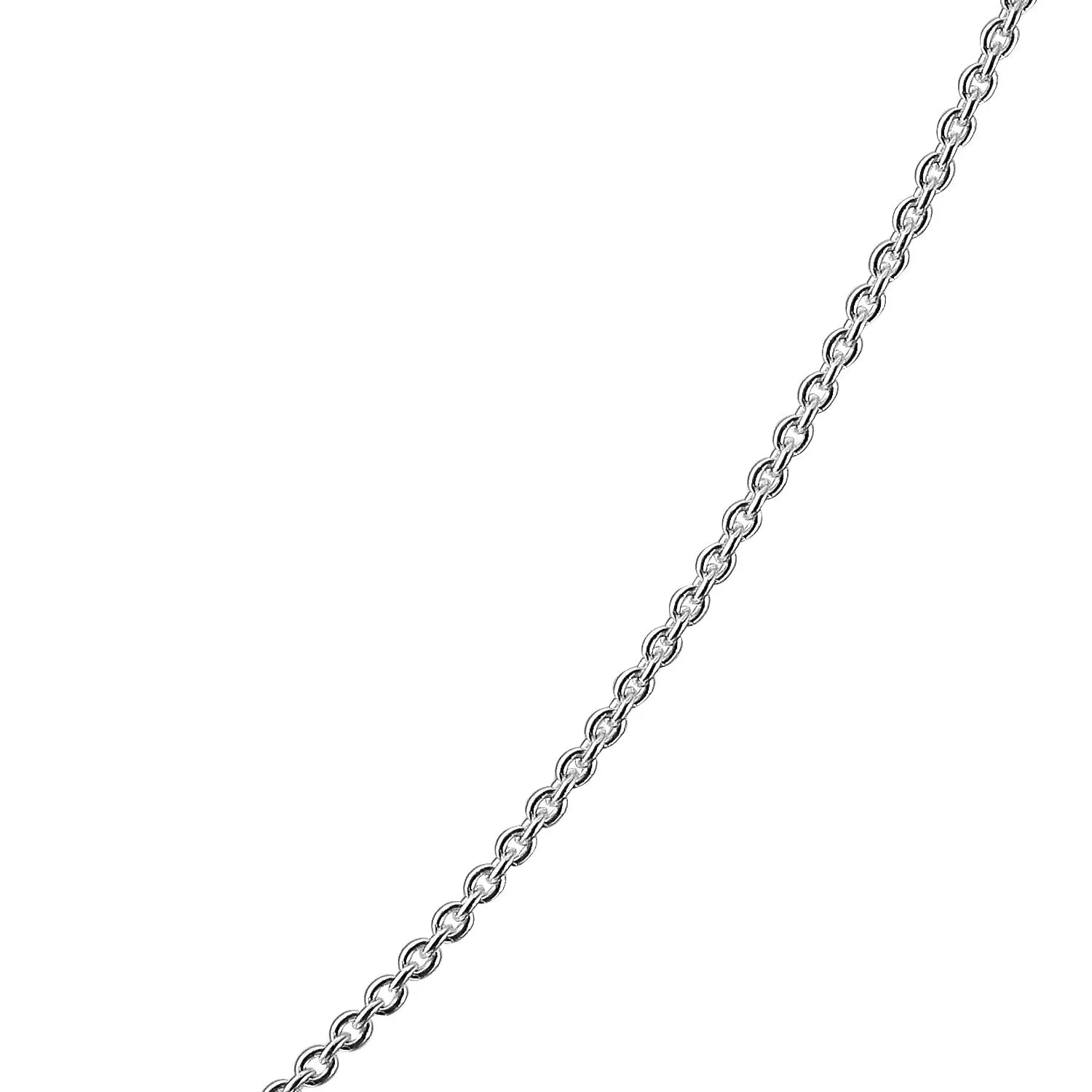 Classic Fine Thin Rolo Link Cable Chain Necklace 14K Gold Plated Silver 16-24 Inch