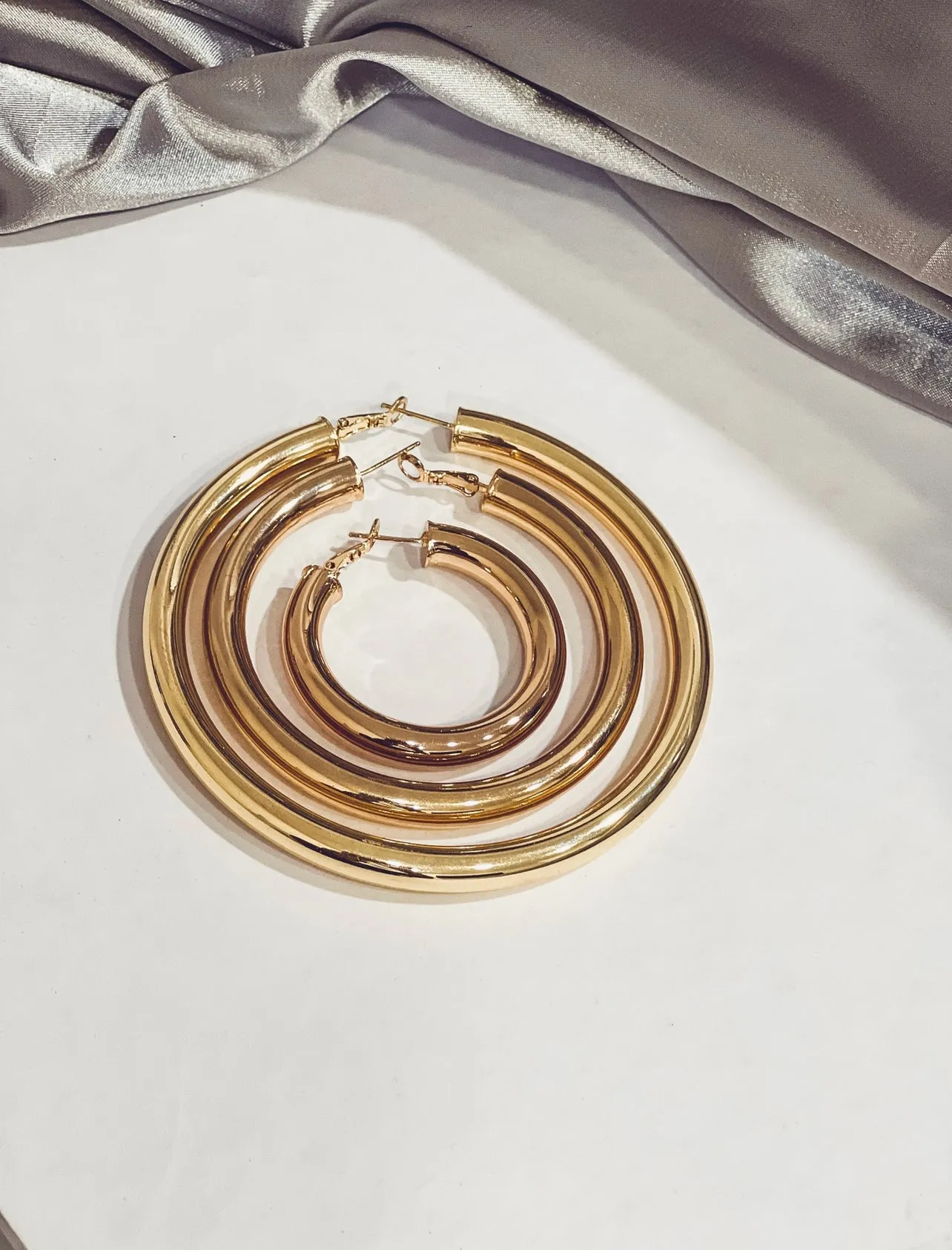 Classic Gold Hoop Earrings