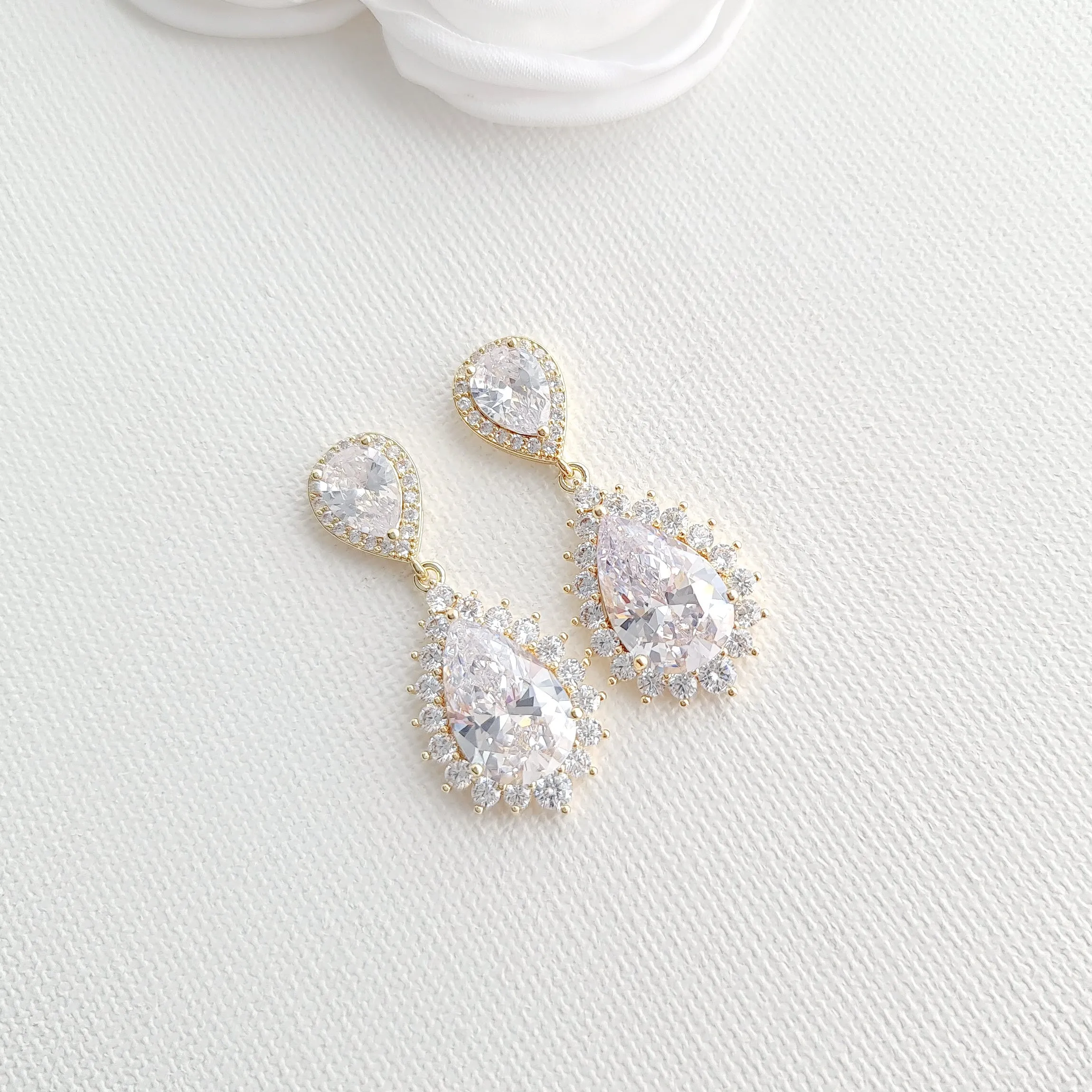 Classic Short Drop Earrings-Raya