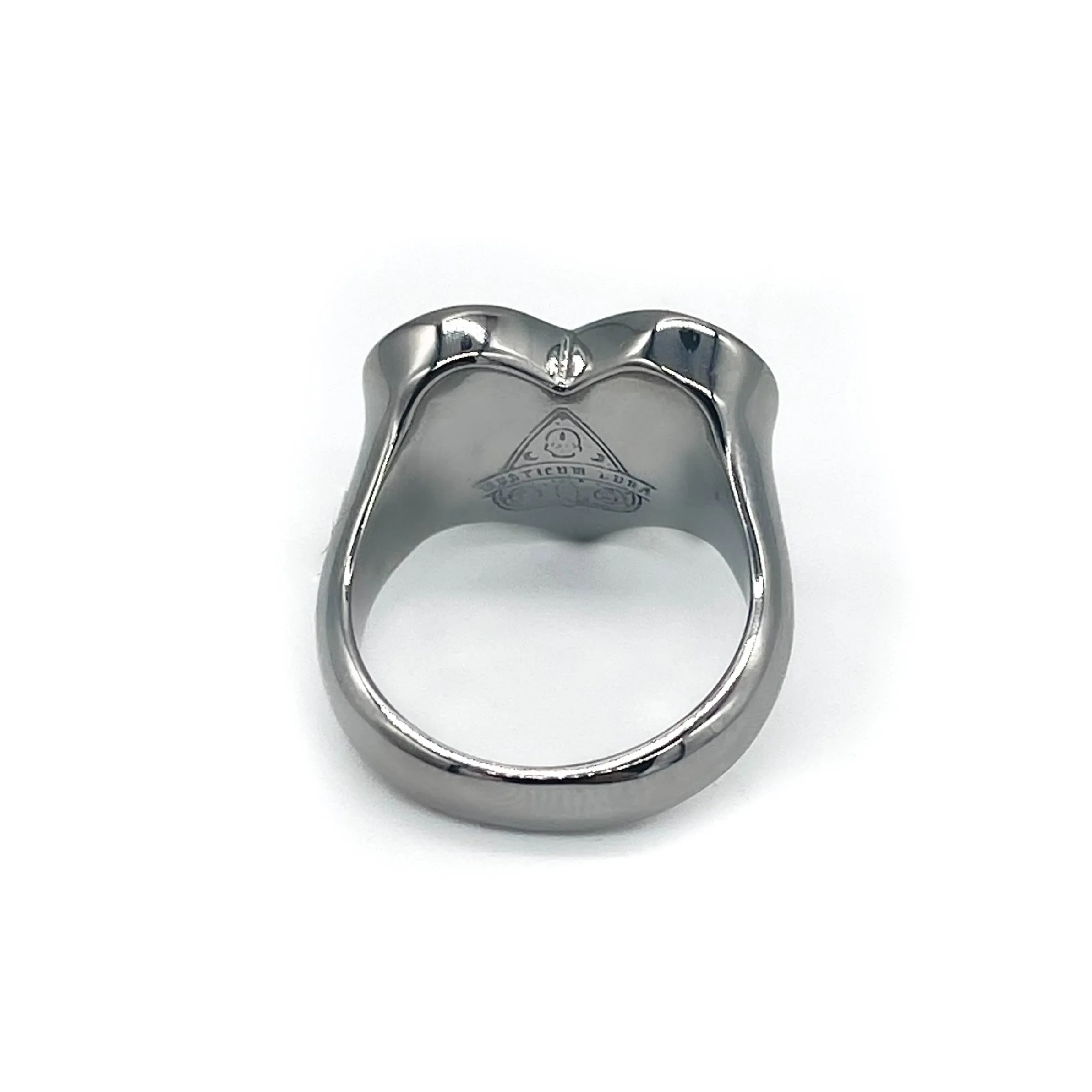 Cobweb Heart Ring