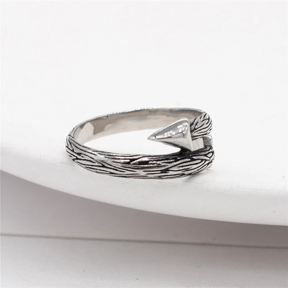 Cupid Arrow Titanium Steel Rings for Men and Women