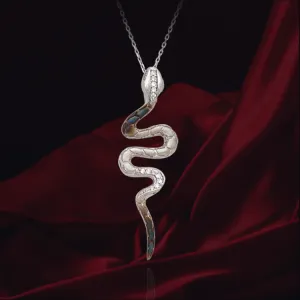 Ember Slinky Snake Pendant