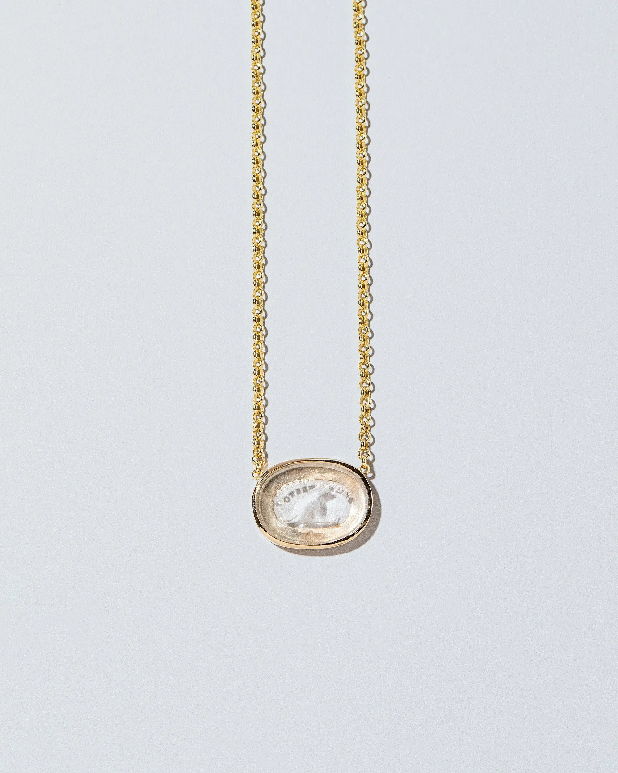 Fidelity Intaglio Seal Necklace