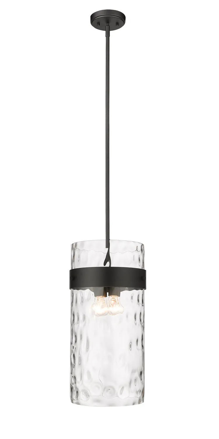 Fontaine 4-Light Pendant in Matte Black