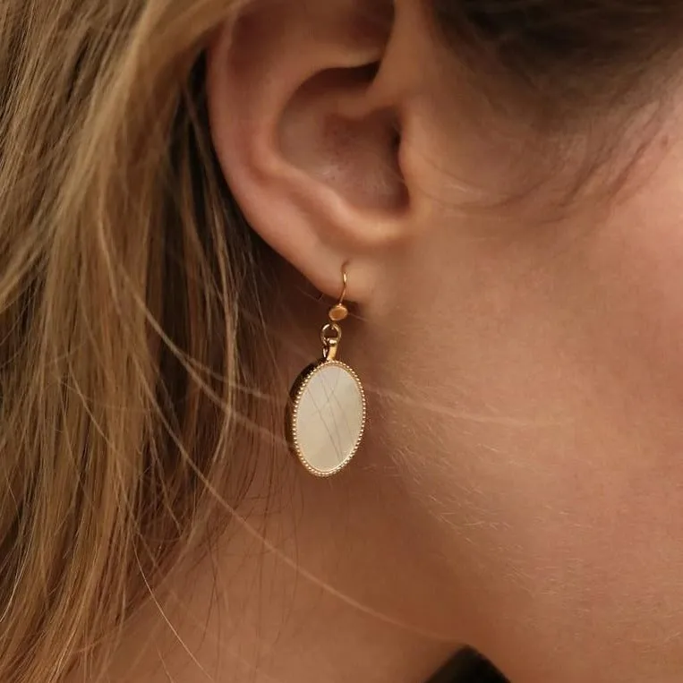 Frida Earrings in various gemstones