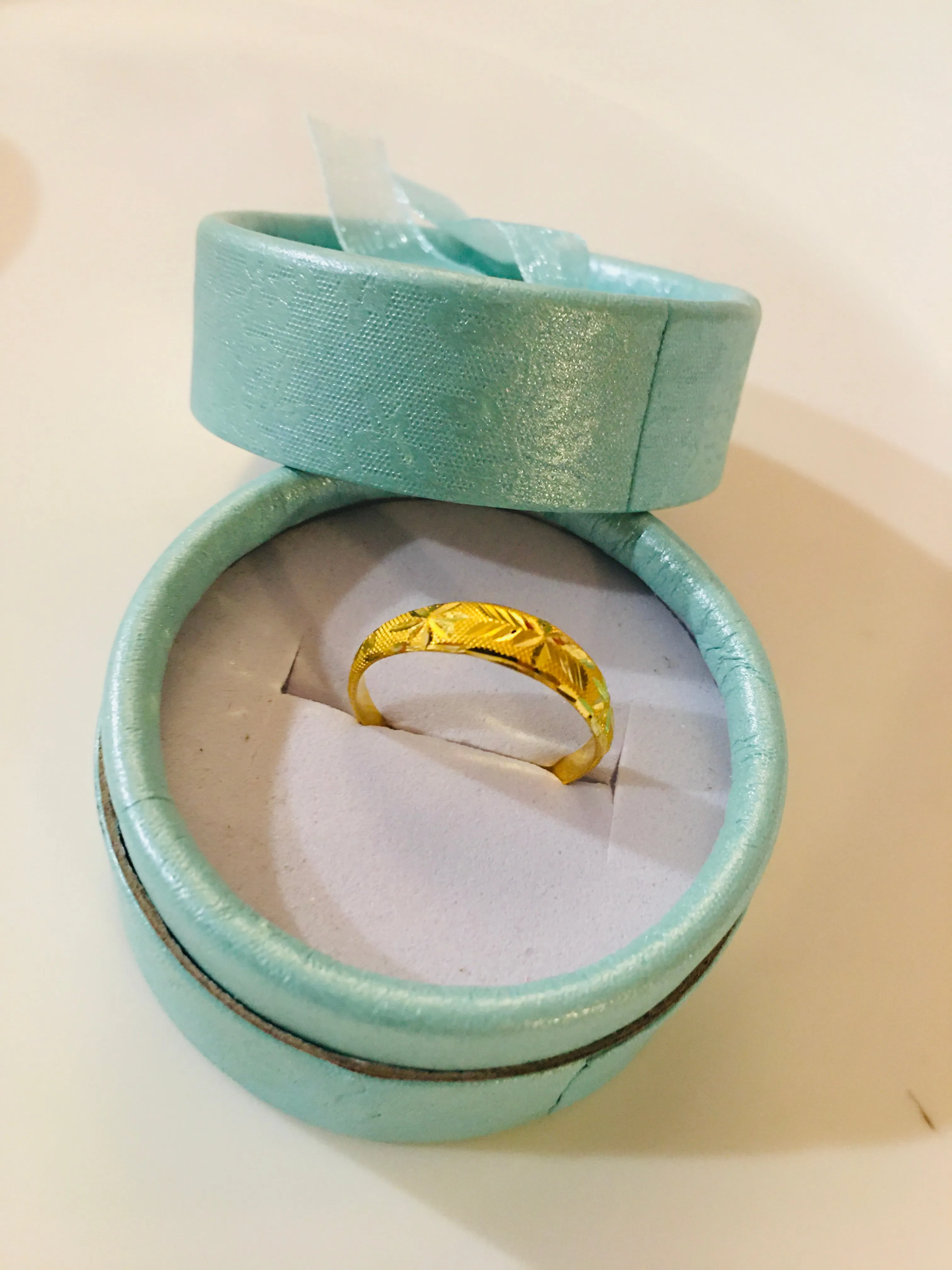 Item no. SP1051 Bangkok Solid gold Ring size 9