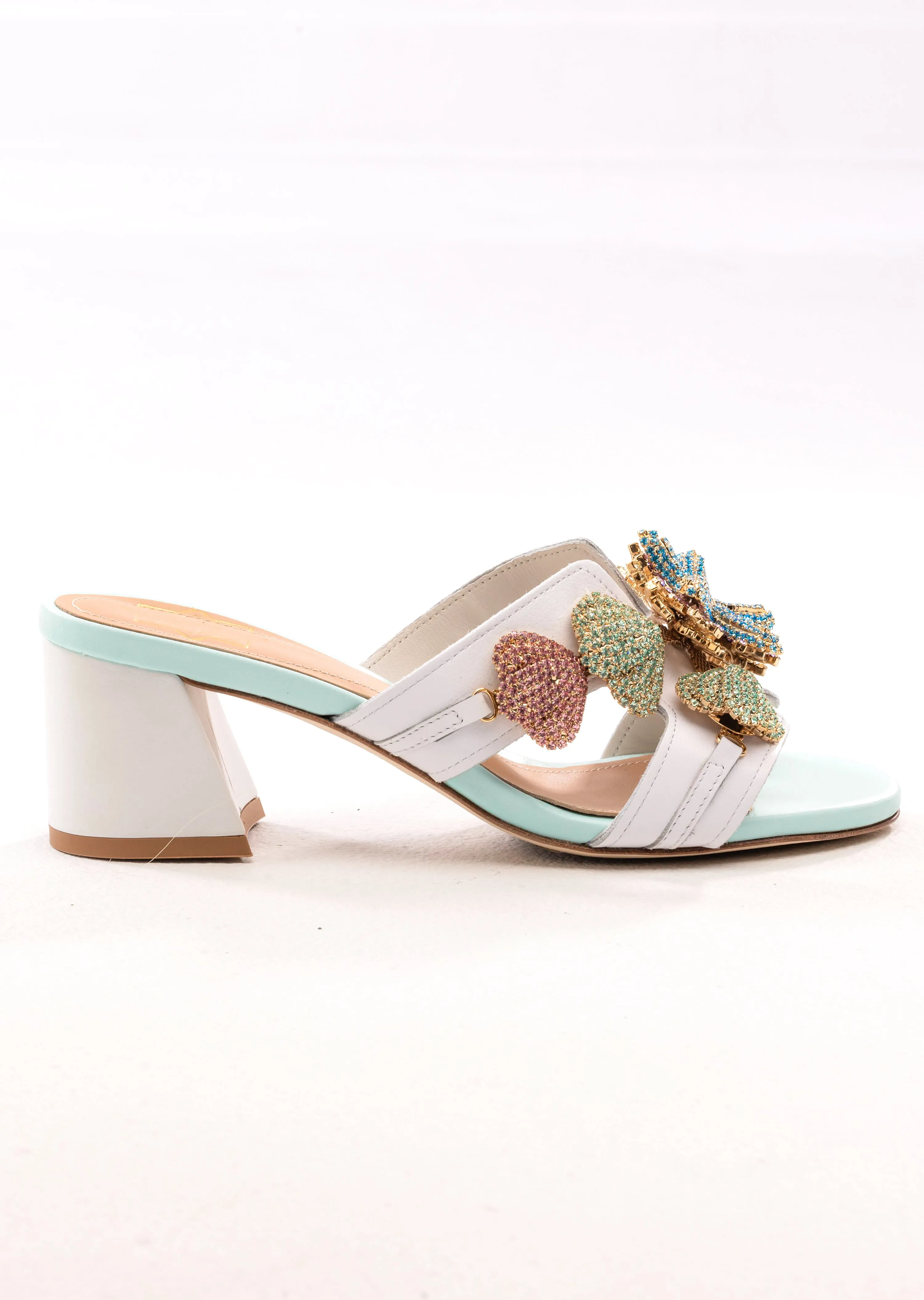 Kailini Vamp Sandal in Seafoam