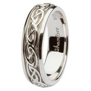 Ladies Silver Celtic Knot Ring