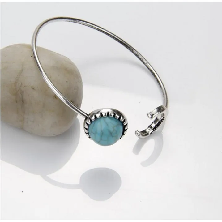 Luna Turquoise Bangle