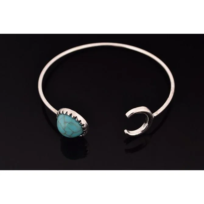 Luna Turquoise Bangle