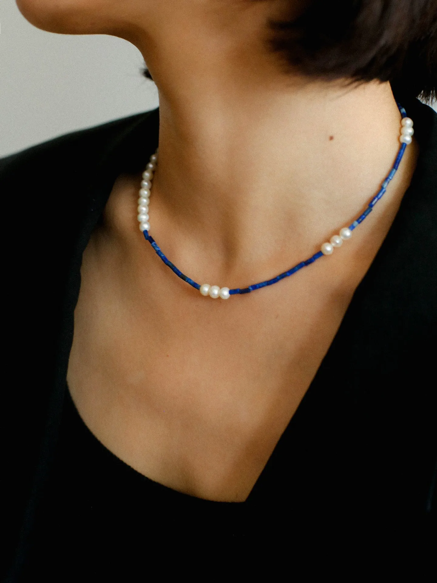 Mosaic Freshwater Pearl Necklaces