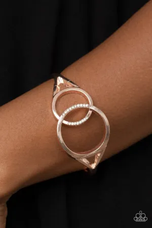 Paparazzi Bracelet ~ Scope of Expertise - Rose Gold