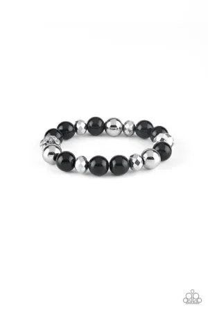 Paparazzi Bracelet ~ Very VIP -Black