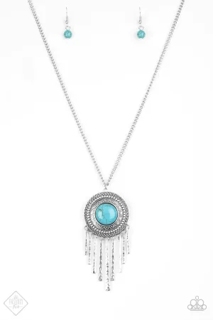 Paparazzi Necklace ~ Bon VOYAGER  - Blue