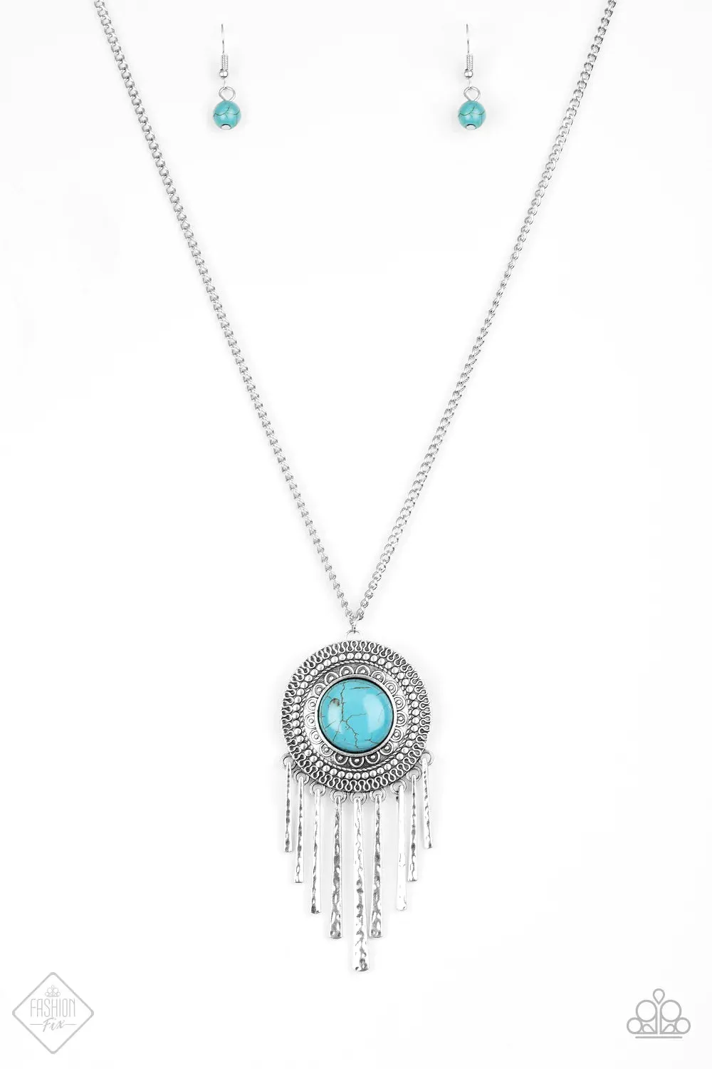 Paparazzi Necklace ~ Bon VOYAGER  - Blue