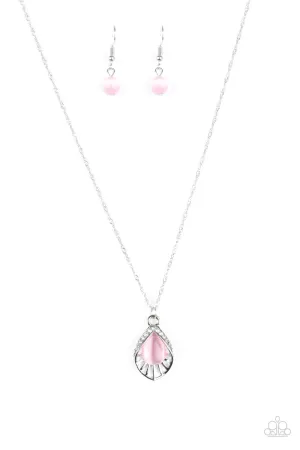 Paparazzi Necklace ~ Cherished Treasure - Pink