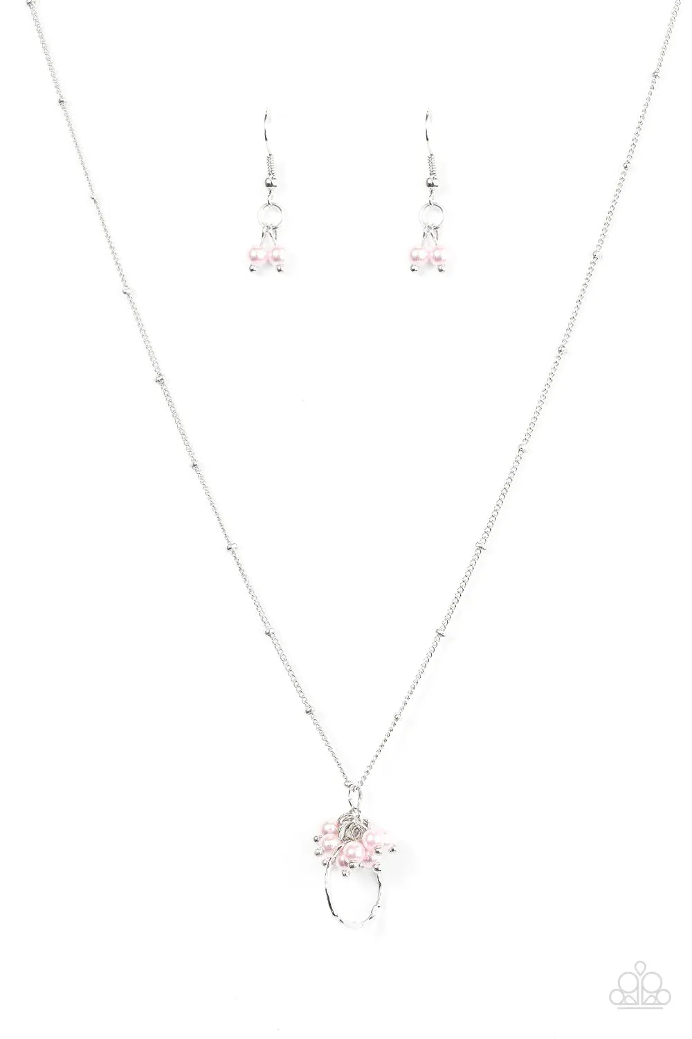 Paparazzi Necklace ~ Chic On Fleek - Pink