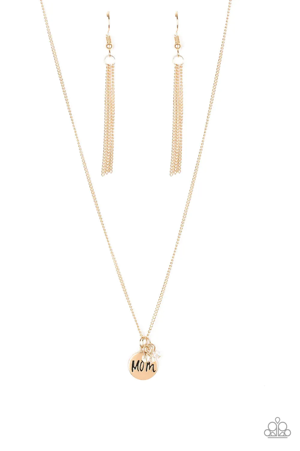 Paparazzi Necklace ~ Mom Mode - Gold