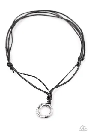 Paparazzi Necklace ~ Mountain Man - Black