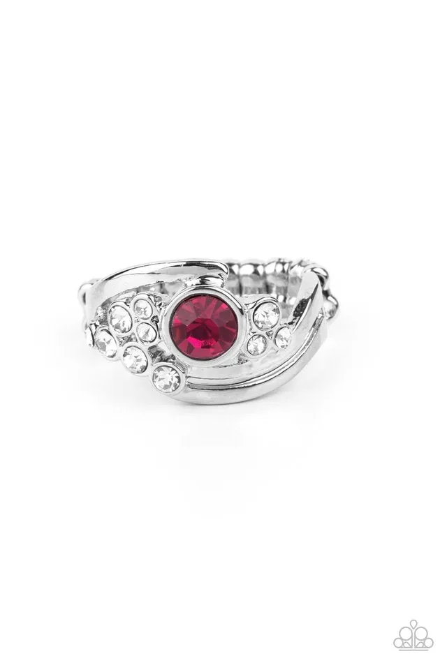 Paparazzi Ring ~ GLOW a Fuse - Pink