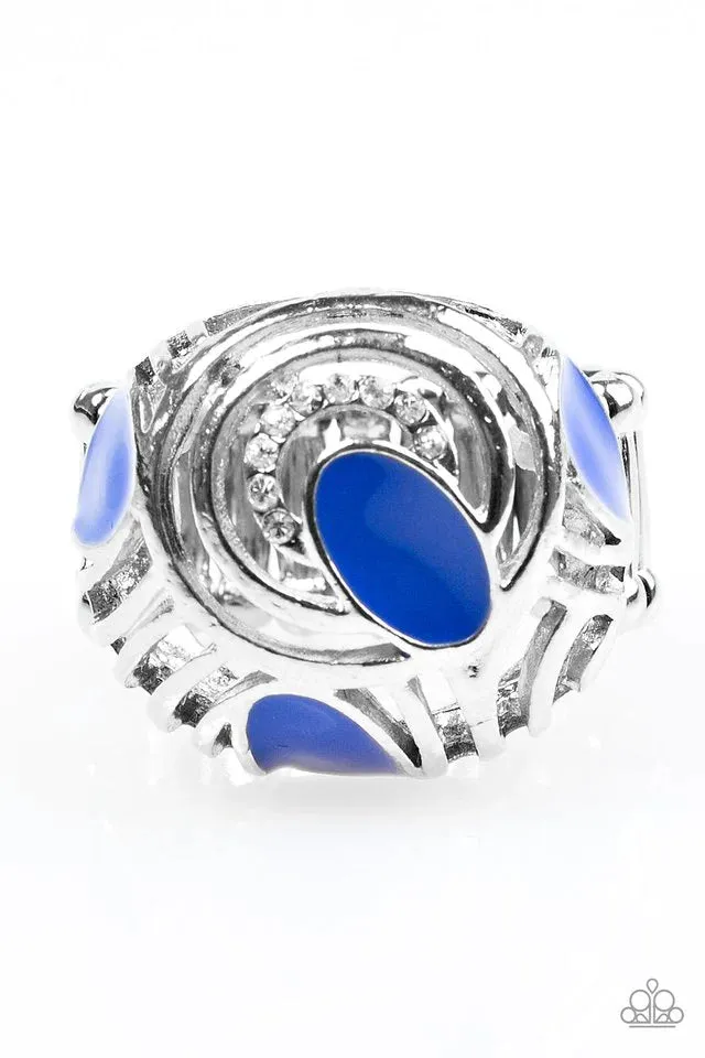 Paparazzi Ring ~ Super Nova - Blue