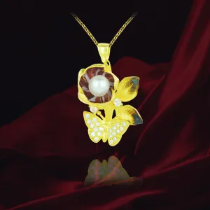 Pearl Flower Pendant