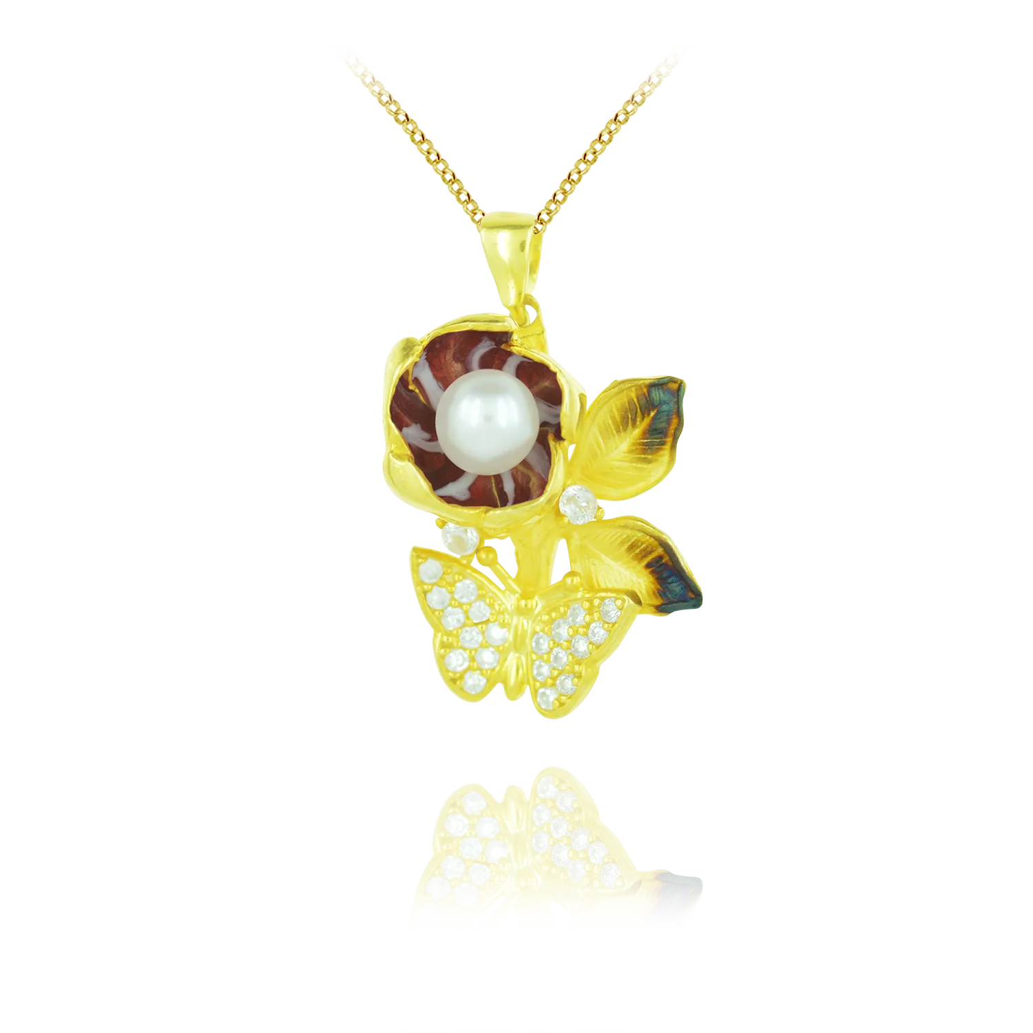 Pearl Flower Pendant