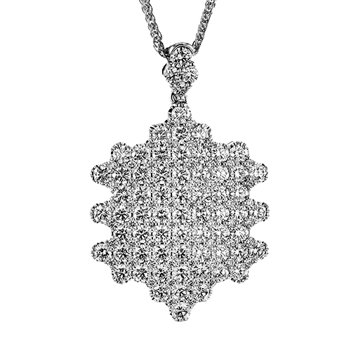 Pendant in 18k Gold with Diamonds