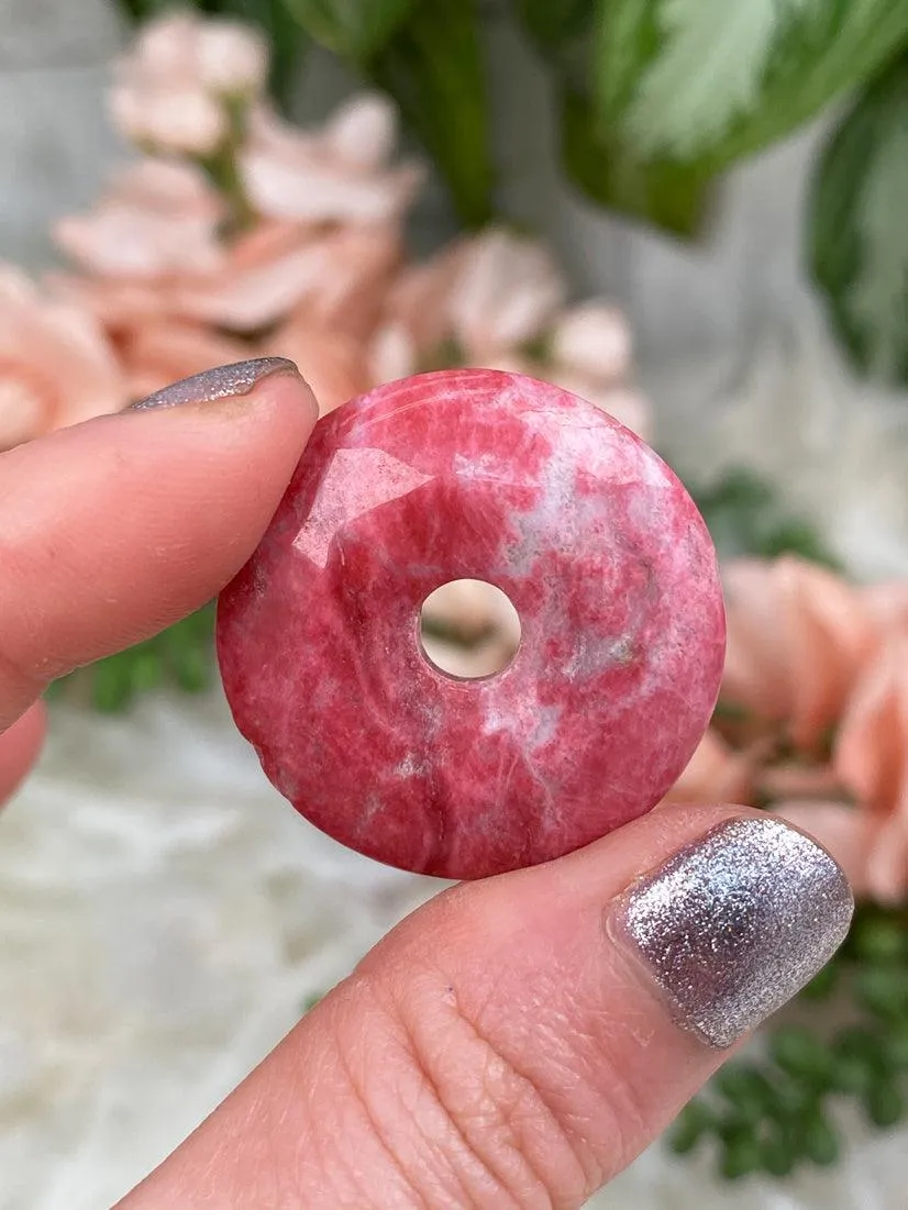 Pink Thulite Donuts