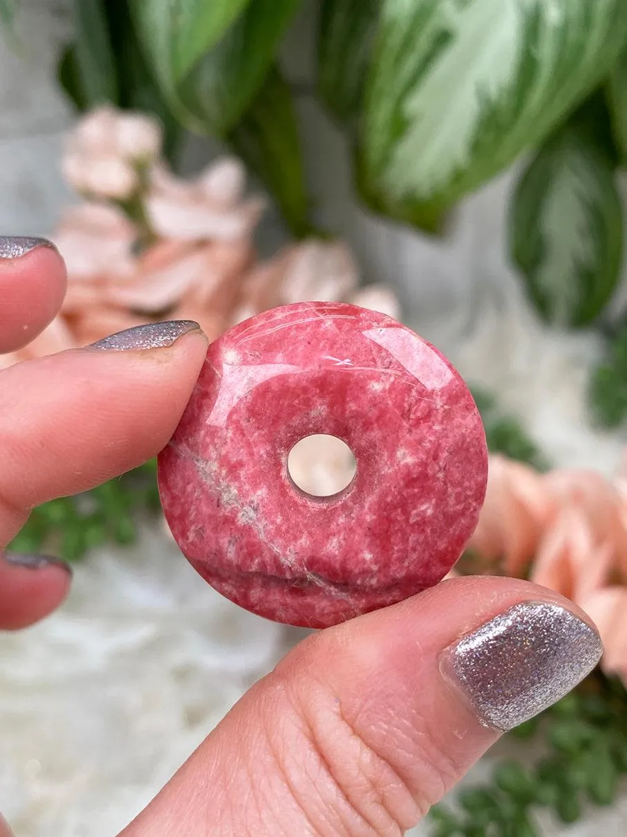 Pink Thulite Donuts