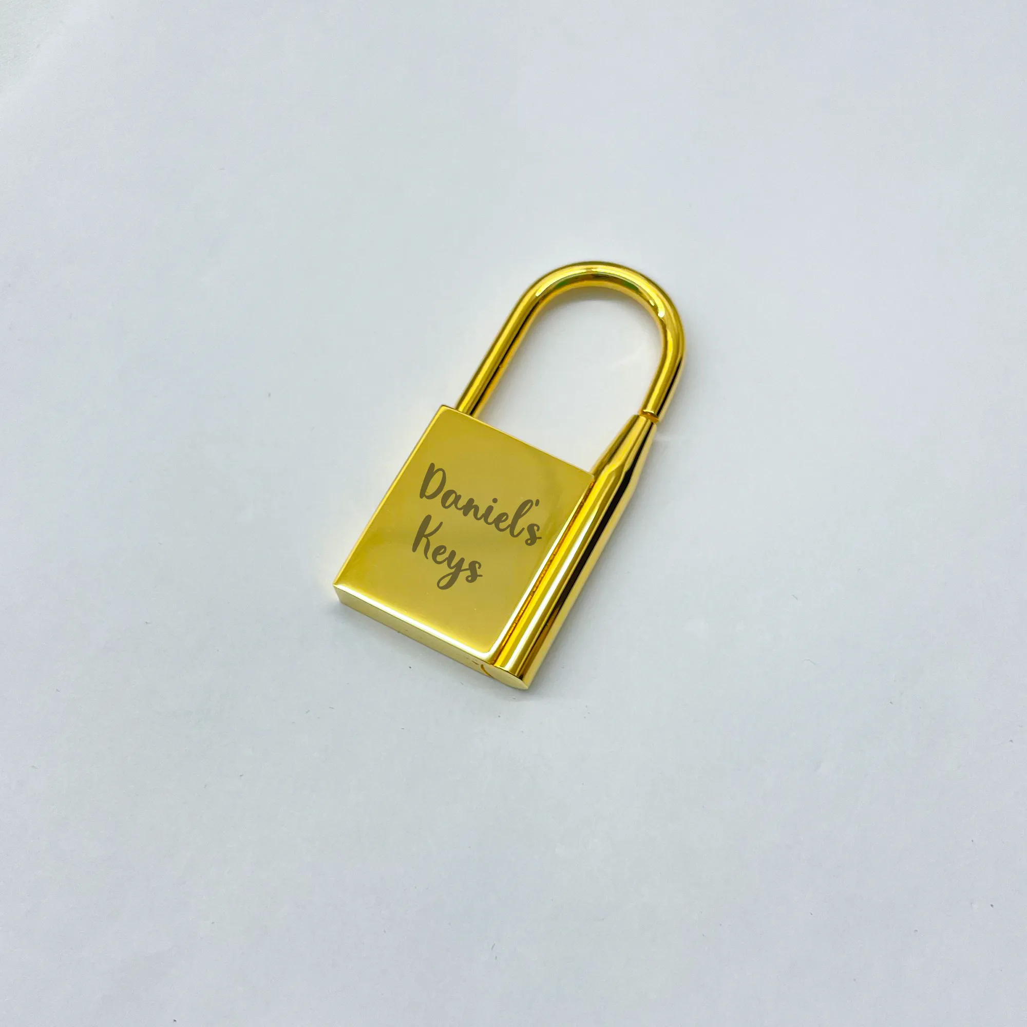 Pull Twist Padlock Keychain BR 204