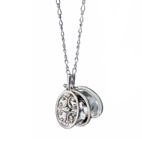 Silver Gate Locket