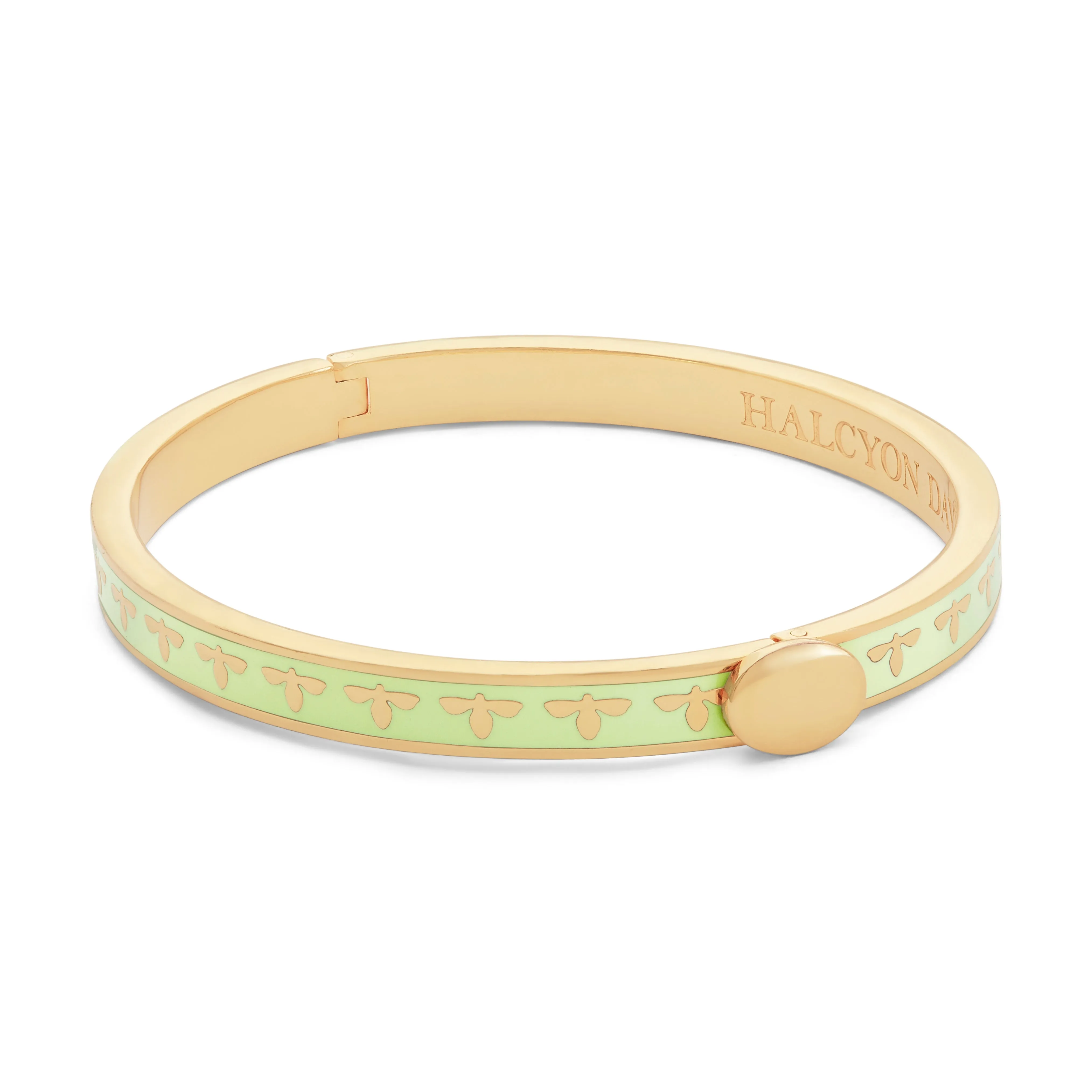 Skinny Bee Meadow & Gold Bangle